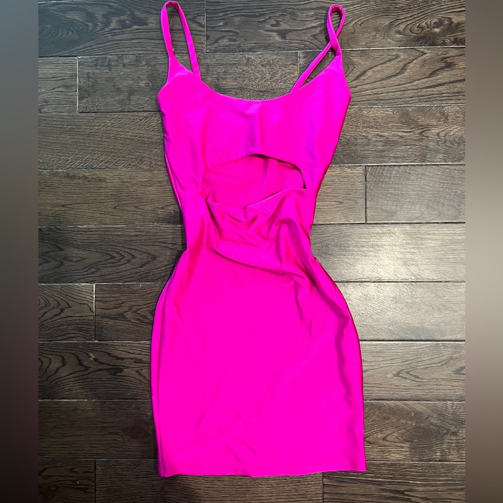 Fashion Nova pink mini dress